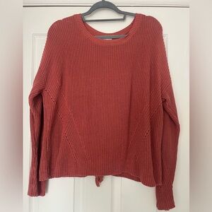 Lucky Brand Brick Red Knit Pullover